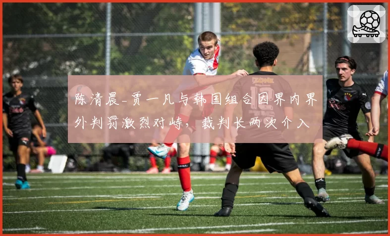陈清晨_贾一凡与韩国组合因界内界外判罚激烈对峙，裁判长两次介入