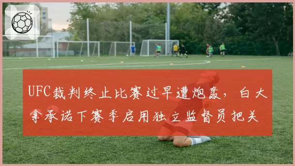 UFC裁判终止比赛过早遭炮轰，白大拿承诺下赛季启用独立监督员把关