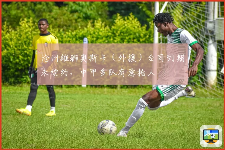 沧州雄狮奥斯卡（外援）合同到期未续约，中甲多队有意抢人